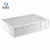 米奇特工 加厚周转箱塑料储物箱物料整理收纳盒 白色700*450*180mm