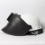 高空作业电焊面罩 插件式焊接防护高空帽 安帽氩弧焊头戴式面屏 白色 面罩加白色帽