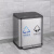 科力邦（Kelibang）不锈钢垃圾桶 大号带盖分类脚踏式商场酒店户外环保可回收垃圾箱 双桶30L KB1081（1个）