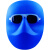 电焊面罩防护罩头戴式轻便氩弧焊工面具全脸防烤脸烧焊眼镜罩 PC面罩+透明眼镜5只+绑带