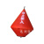 浮球航标警示标志障碍球航道水上浮标浮球塑料双耳海上水上漂浮球 1000*1300mm