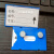 磁性标签标牌强货架标识牌材料卡库房大磁扣标示贴(20个装) 蓝色4*7强磁(20个装)