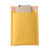 安英卡尔 A1694 牛皮纸自粘袋 复合气泡信封袋泡沫防震黄色快递袋 17x17+4cm(550只装）