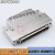 定制高品质SCSI连接器 DB68PIN 焊线式公端插头 CN型 68芯 铁壳螺 DB68芯转DB68芯线3米(直连)