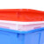 金兽 70L塑料水箱 外径507*380*280mm储存搬运箱周转箱塑料胶箱可定制 GB1011加厚红色