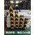 橡胶护角条橡胶警示防撞条地下车库反光护角条车间柱子反光护墙角 1.5米长150*10*1cm 优质橡胶（规格齐全）