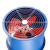 屹选工品 SF轴流风机220v大功率换气扇 强力管道式排气扇 管道式400-2P高速/220V铜线 单位：件