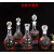 幻视 酒瓶空瓶 密封玻璃酒瓶酒洋酒瓶红酒瓶空瓶家用SN8355 800ml中部方瓶