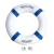 百舟（BAIZHOU）成人救生圈船用救生浮圈实心游泳泡沫圈（支持印字）成人蓝色包布泡沫款