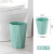 垃圾桶创意简约卧室厨房大开口塑料收纳桶卫生间厕所大号纸篓 大号绿色