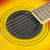 YTK专业硅胶吉他音孔盖3839404142寸电箱吉他防啸叫弱音器消音盖 40/41/42寸 硅胶大款直径10.2cm