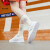 乔丹QIAODAN板鞋2023春季运动休闲鞋革面滑板鞋低帮小白鞋 乔丹白-女款 43