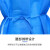 贸正 MaoZheng 一次性防护衣 无纺布反穿式隔离衣 加厚隔离服通用款弹力袖口 独立包装 均码 蓝色 10件起售