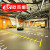 欧百娜（OBANA）健身房地胶 360私教图案pvc塑胶地板健身工作室3D定制3.0mm