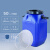 加厚食品级塑料桶密封桶手提式水桶堆肥桶沤肥桶带盖50L升公斤KG 50L蓝色方桶装液体倒置不漏液