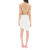 JACQUEMUS24新款 女式褶皱混纺不对称垂坠迷你连衣裙 时尚吊带显高显瘦 Bianco 38