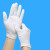 小象优服201525棉手套作业礼仪文玩手套品质检手套加厚款均码白色*120双【可定制】