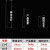 适用三节棒合法刀车载自卫用品甩辊实心摔棍甩棒 菱形柄-26寸钛黑破窗款礼