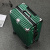 袋鼠（KANGAROO）行李箱2023新款静音轮结实耐用铝框旅行箱男女学生密码箱大容量 银色-挂钩款 24寸(黄金尺寸)