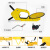 金固牢 KCAA-390 加厚吸盘式车轮锁 汽车轮胎锁锁车器治违停防盗防撬便携款 6kg通用型