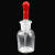 胶头滴瓶 茶色/透明玻璃滴瓶 多规格玻璃滴瓶 胶头滴瓶 30ML白滴瓶 BY-4001