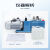 力辰科技旋片式真空泵实验室抽气工业小型油泵双级汽车空调抽空泵 LC-VRD-H24型（380V） 高速泵