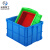 米奇特工 塑料周转箱 仓储物流箱工具零件整理盒物料收纳盒 外尺寸560*410*310 绿色