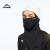 Flow Theory滑雪头套护脸面罩防风防寒保暖面罩围脖户外骑行装备 常规款 黑色