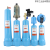 过滤器空气压缩空压机干燥气泵水气油水分离器净化除水冷干机 天蓝色 2.4立方+3个HL-10