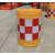 防撞桶400700高速路口红白反光隔离墩600800滚塑圆柱形注水防护桶