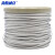 海斯迪克 HKCX-6 304不锈钢透明包塑钢丝绳 PVC包胶涂塑绳 （7×7结构）3mm/4mm