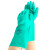 Medicom麦迪康 丁腈防化手套加厚防滑内衬植绒耐酸碱耐防化学品家务手套 1双/袋 1159C 绿色 中号M