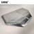 安赛瑞 立体铝箔保温袋（50个装）一次性加厚冷藏保鲜隔热袋 配6号泡沫箱21×10×25cm 25156