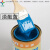 迅彩 醇酸磁漆户外彩钢瓦防腐防水油漆设备钢构漆栏杆漆铁门金属防锈漆 淡酞蓝（调和漆） 15kg