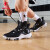 乔丹QIAODAN男鞋篮球鞋新款男子运动鞋耐磨球鞋学生实战篮球鞋 黑色乔丹白 42