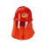 定制适合97款消防头盔消防员帽子披肩头盔02款防韩式防护头盔带面罩安全帽 通用