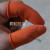 20个50个100个切口乳胶橡胶工业加厚耐磨麻点劳保颗防滑手指套 橙色中号M20个
