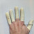 20个50个100个切口乳胶橡胶工业加厚耐磨麻点劳保颗防滑手指套 超薄磨砂中号M(50个）