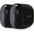 ArloPro432代ultra4Kgo家庭监控无线摄像头夜视双向语音通话门铃 Arlo pro 4 2个摄像头 黑色 不需要基站