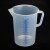 定制适用塑料量杯加厚PP带刻度烧杯厨房烘焙工具奶茶 5000ml 蓝色刻线