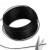 泛适通 ZXB-10 镀锌铁丝绑扎线带铁芯扎丝扎线 1.0mm*100米 黑色