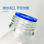 蓝盖螺口试剂瓶透明棕色茶色广口玻璃瓶样品瓶水样瓶 250mL-透明-蓝盖螺口试剂瓶