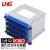 1比2光纤分路器PLC高品质单模分光器SC/UPC 1分2/4/8/16/32插片式FC/APC SC/UPC 1分8