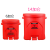 西斯贝尔WA8109200生化垃圾桶6加仑防锈耐腐蚀医疗废弃物存放桶CE认证实验室垃圾桶 WA8109600
