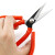 海斯迪克 HKCL-145 工业剪刀 办公实验打包剪刀高碳钢剪纸剪刀 线头小剪刀 小红剪A1