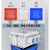 罗格朗legrand 86型通用暗装底盒 三色贯通式可拼接地线盒布线盒 蓝色