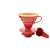【保税】HARIO好璃奥日本手冲咖啡壶套装陶瓷咖啡滤杯滴滤壶咖啡过滤杯家用便携送礼VDS-3012R