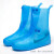 防水雨鞋套防滑耐磨加厚底下雨天脚套户外透明水鞋鞋套防水的鞋套 无扣款白色 尺码30-31