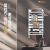 欧比亚小背篓暖气片家用水暖卫生间漏水换新铜铝复合卫浴置物架散热器Q2 [强推]亮白色高800*400mm中心距