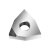 金刚石刀片PCD钻石铣刀粒高精铜铝用高光车刀片WNMA08APKTSNMA CNMA120402  PCD
